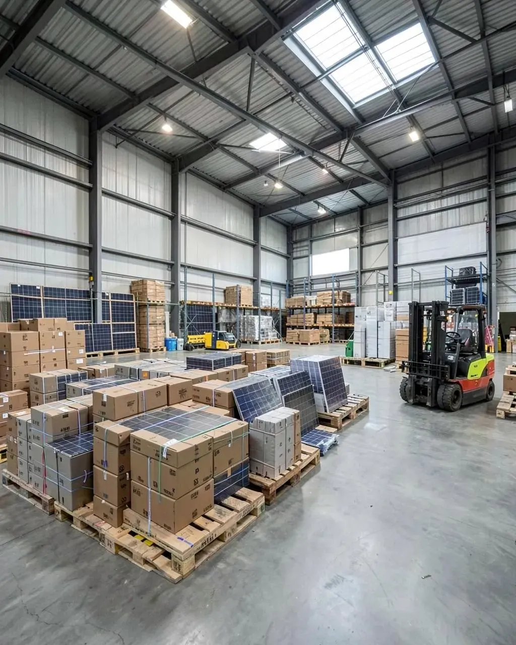 Pallir Alo Energy distribution warehouse in Dhaka